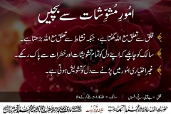 umoor-e-tashweeshaat